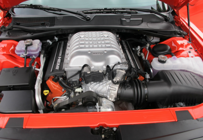 2019 Dodge Hellcat Widebody Engine