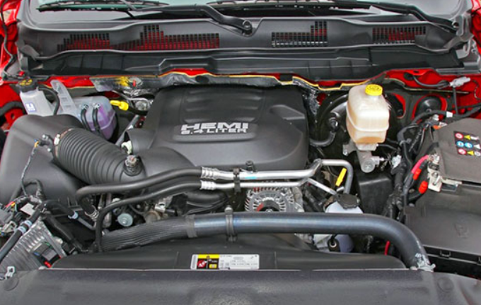 2019 Dodge Power Wagon engine