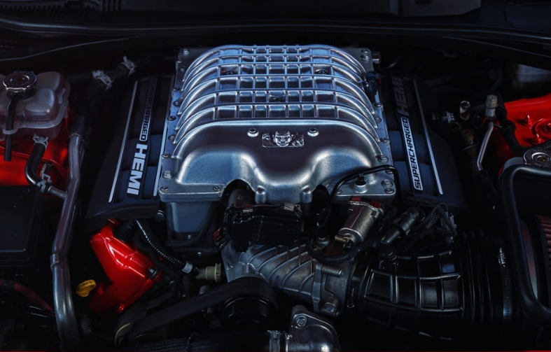 2019 Dodge Scat Pack Challenger engine