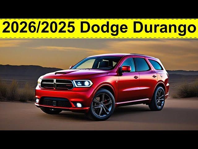 2026 Dodge Durango SRT 392: The Epitome of Power and Performance